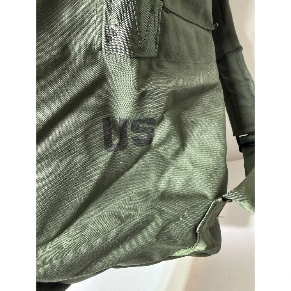 USGI Military Duffel Bag Top Load Sea Bag With Straps OD‎ Green 8465-01-117-8699